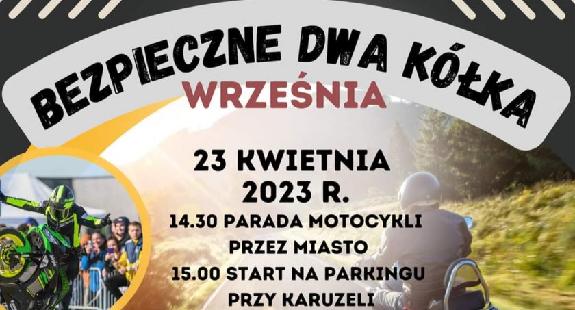 Motocyklowa parada, pokazy, konkursy. Będzie się działo w niedzielę! 