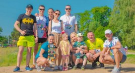 Biegacze opanowali tor motocrossowy! Dla Kacperka (Galeria) 