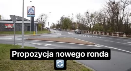 Projekt budowy ronda przy wiadukcie we Wrześni! 
