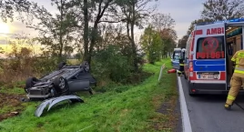 Wypadek trzech samochodów! Dwie osoby trafiły do szp&hellip;