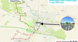 Trasa XXVI Rodzinnego Rajdu Rowerowego 2025! 