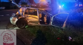 Wypadek osobówki i ciężarówki w Gonicach! Są osoby poszkodowane (zdjęcia) 