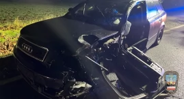 Wypadek dwóch osobówek w Pyzdrach! Lokalne służby w akcji (zdjęcia)