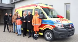 Nowy ambulans dla wrzesińskiego szpitala na Święta! &hellip;