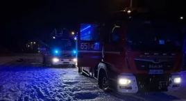 Pożar budynku mieszkalnego w Nekli (zdjęcia) 