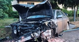 Bardzo groźny wypadek w Przyborkach! Kierowca BMW z &hellip;