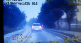 117km/h w terenie zabudowanym! 34-latek stracił prawo jazdy