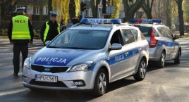 Potrącenie rowerzysty w Przyborkach. Poszkodowany trafił do szpitala 