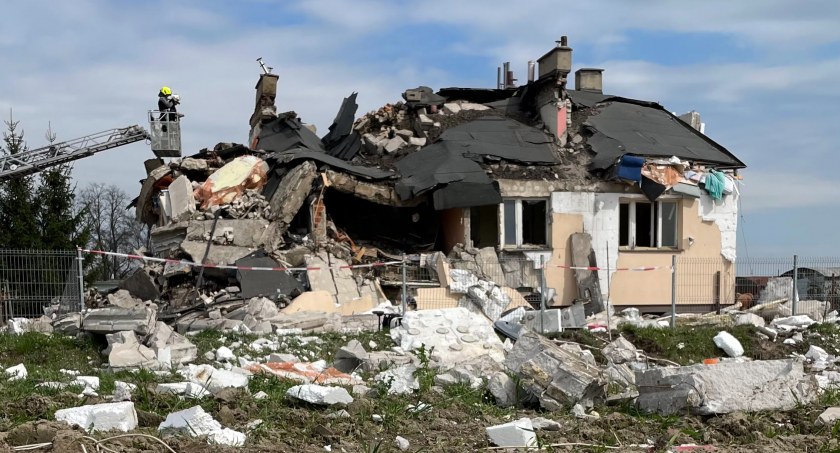 Wybuch w Sędzińcu. Jest ofiara śmiertelna