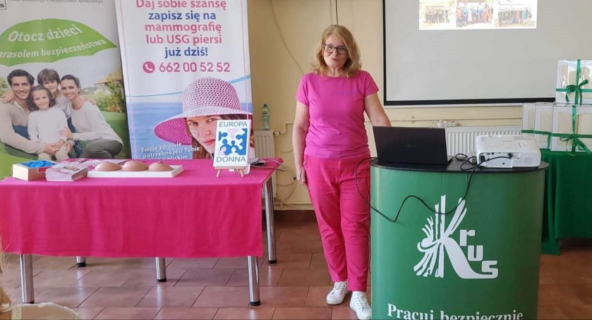 Rak nie musi być wyrokiem. Badaj sama swoje piersi i żyj! Pilski KRUS i Europa Donna ruszają z kampanią społeczną