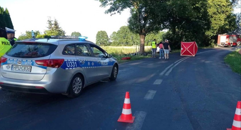  Śmiertelny wypadek w Brzekińcu. Sprawca miał blisko 3 promile