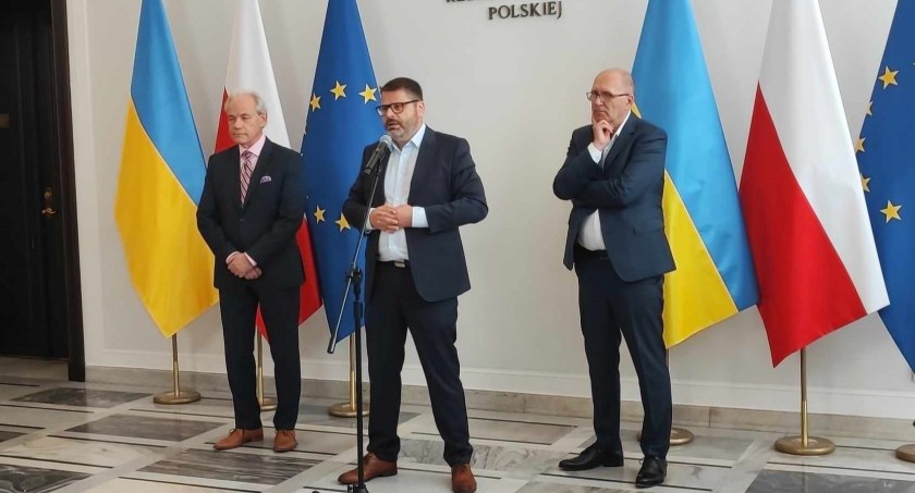 Pilscy przedsiębiorcy w Senacie o współpracy z Ukrainą