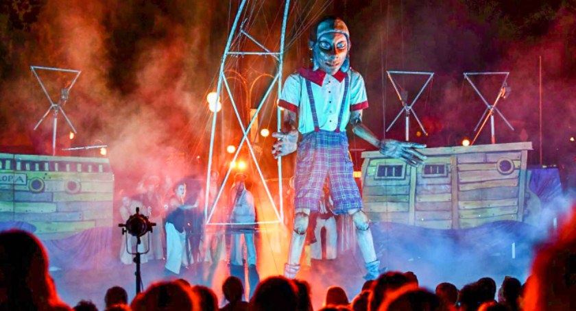 Słynny teatr lalek z darmowym spektaklem w Pile. Kosmiczna podróż Guliwera na Stadionie Powiatowym