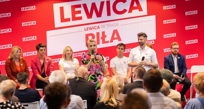 Liderzy Lewicy w Pile. „Musimy posprzątać po PiS” [VIDEO]