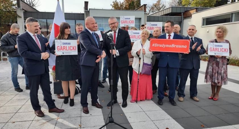 Drużyna Brauna wsparła w Pile Damiana Garlickiego