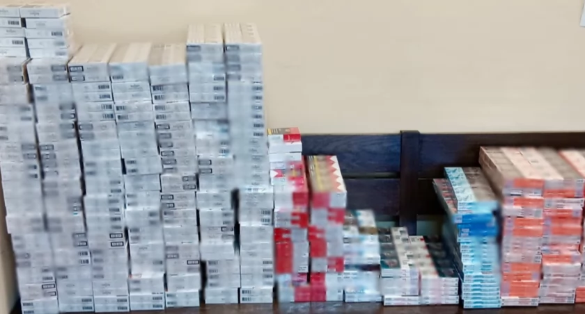 Policjanci przechwycili „lewe” papierosy o wartości blisko 40 tysięcy złotych