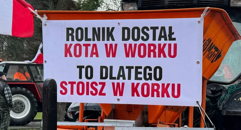 Protest rolników dziś nie tylko w Warszawie. Utrudnienia na DW188