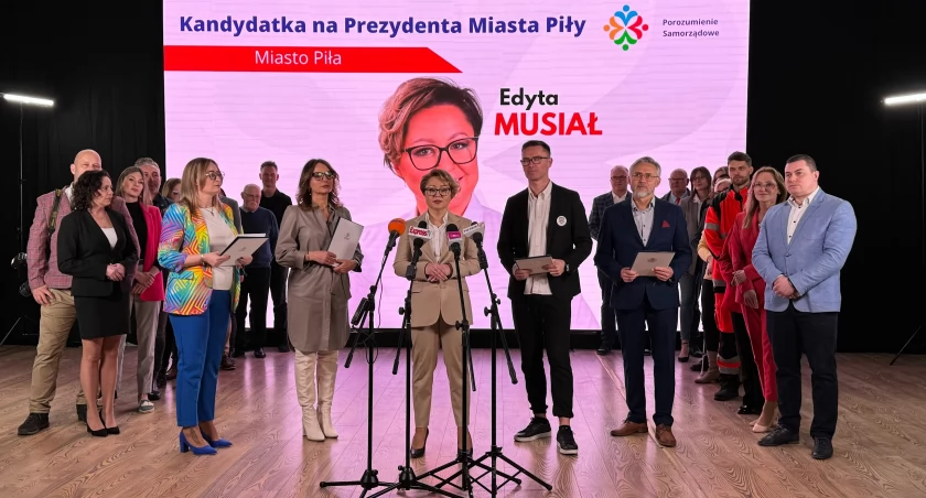 Porozumienie Samorządowe zaprezentowało kandydatów. Edyta Musiał kandydatką na prezydenta Piły
