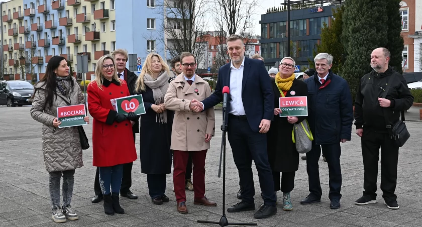 Adrian Zandberg w Pile: głosowałbym na Kamila Bociana