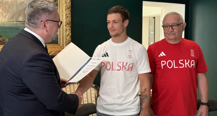 Adam Stodolski ze stypendium Samorządu Województwa. Za kilka dni stoczy pierwszą walkę na Igrzyskach Olimpijskich