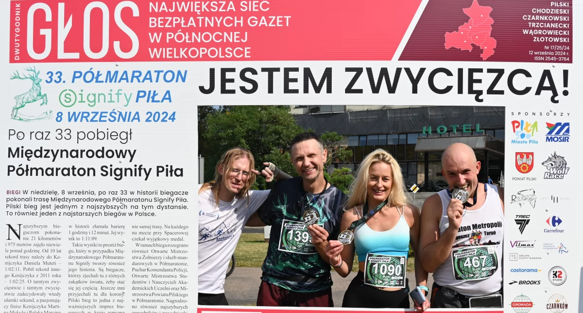 Jestem zwycięzcą. Wyjątkowa galeria biegaczy 33. Półmaratonu Signify Piła. Część I