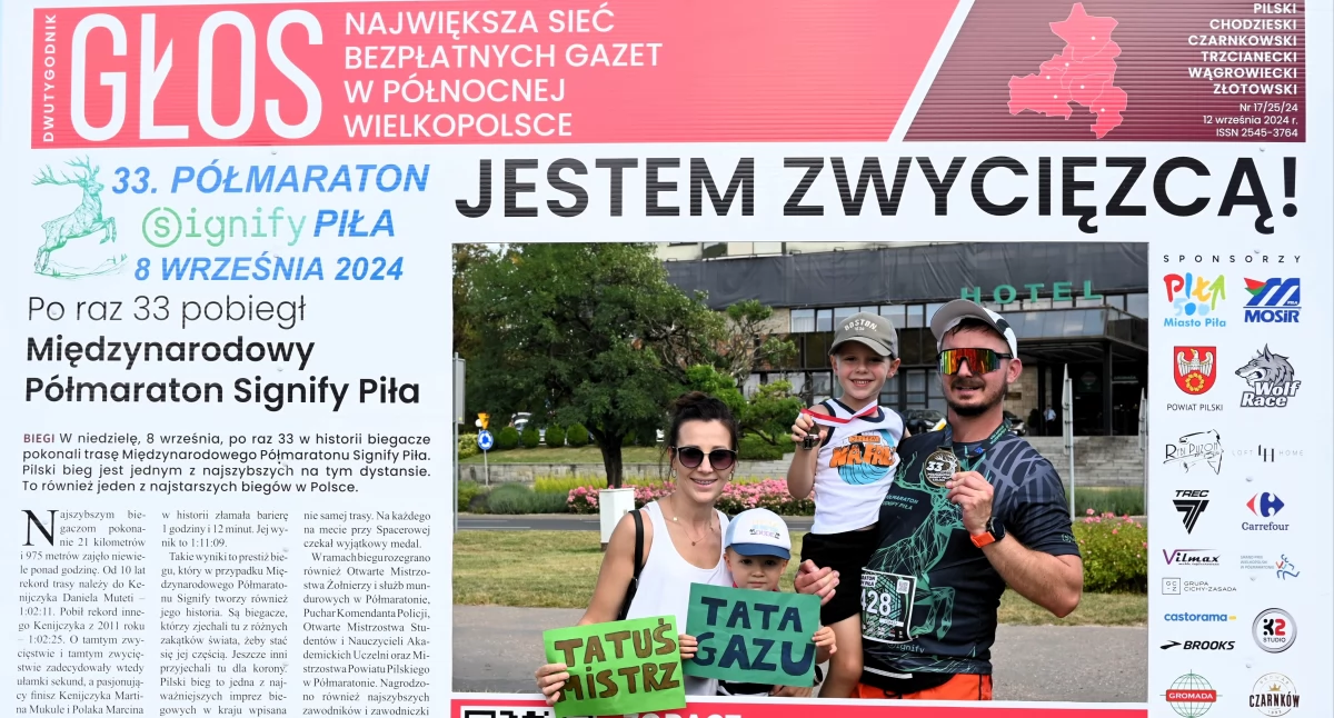 Jestem zwycięzcą. Wyjątkowa galeria biegaczy 33. Półmaratonu Signify Piła. Część II