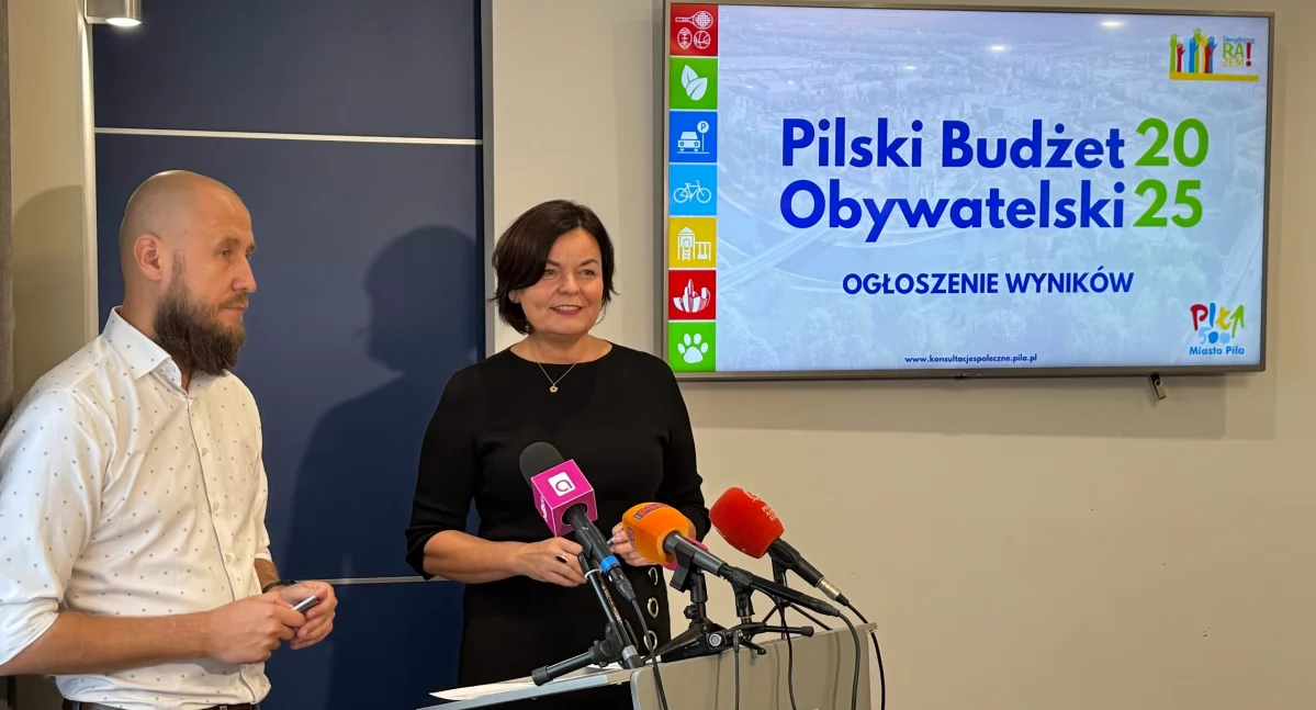 Wybraliśmy. Te inwestycje zrealizuje miasto w ramach budżetu obywatelskiego Piły