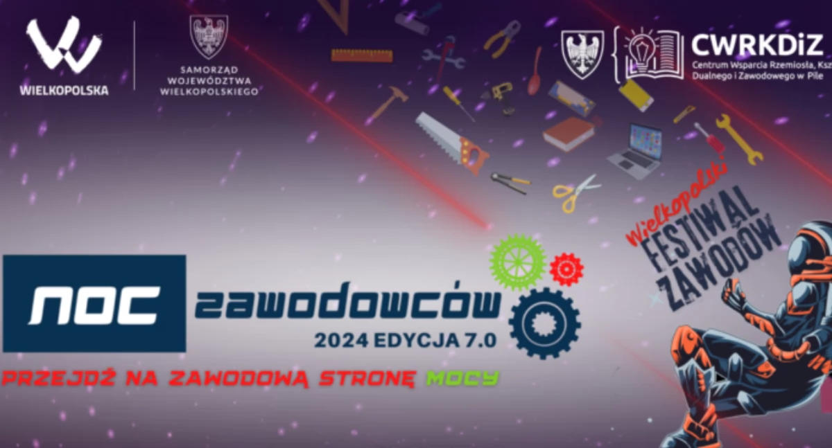 Noc Zawodowców w Pile. Wybierz szkołę i zawód!