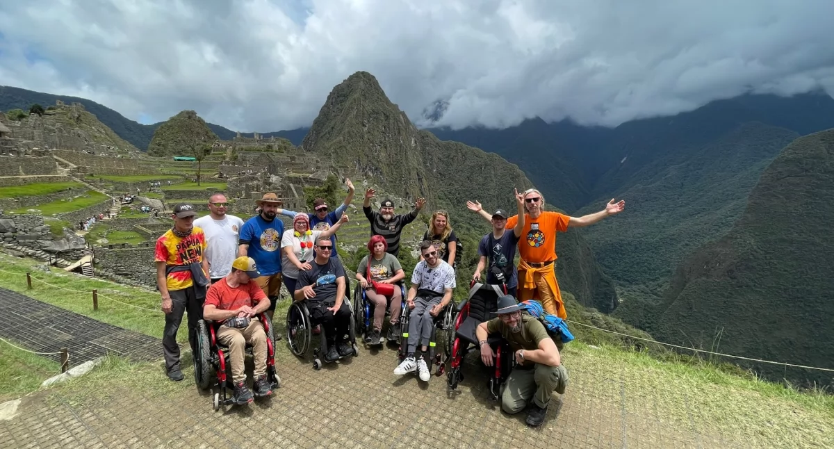 Wózki na Machu Picchu. Uczestnicy wyjątkowej wyprawy z Piły dotarli do celu [ZDJĘCIA]