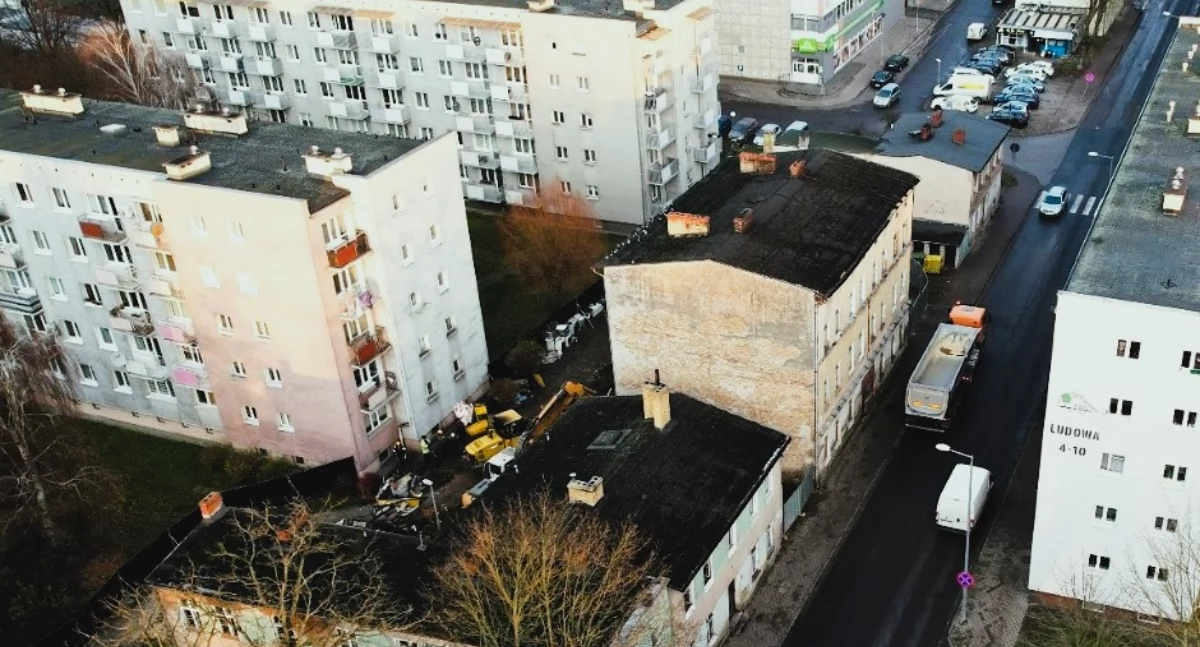 Miasto będzie rozbierać kamienice przy Ludowej. Utrudnienia dla kierowców
