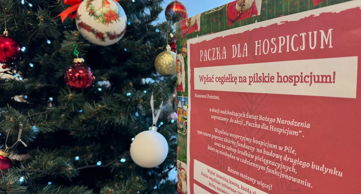 „Paczka dla hospicjum”. Świąteczne wsparcie dla Towarzystwa Pomocy Chorym