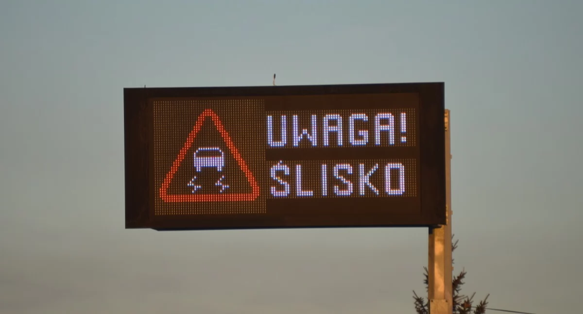 IMGW ostrzega przed marznącymi opadami. Może być ślisko