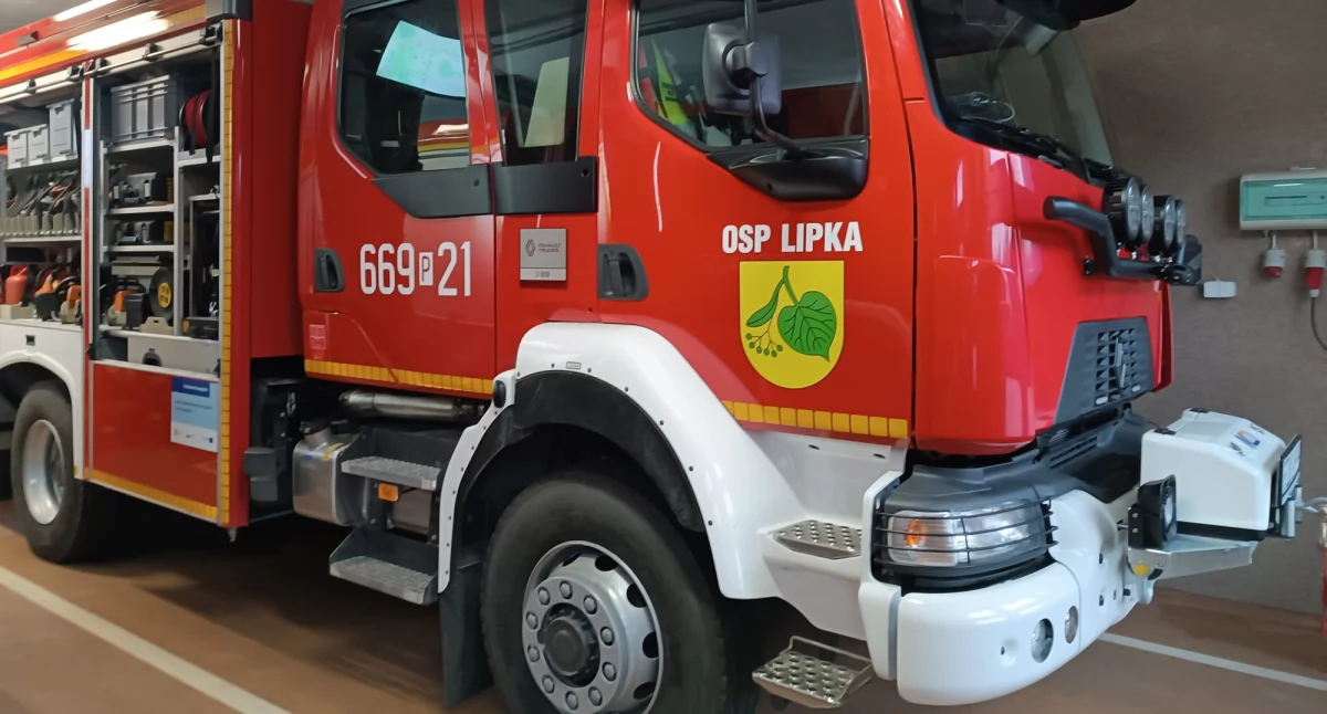 Dostali wóz strażacki pod choinkę