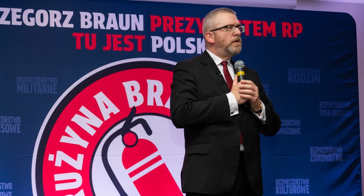 Wybory prezydenckie. Grzegorz Braun przyjedzie do Piły