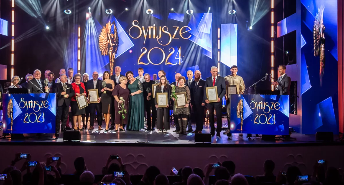 Syriusze 2024. Najważniejsze nagrody w Pile rozdane [ZDJĘCIA]