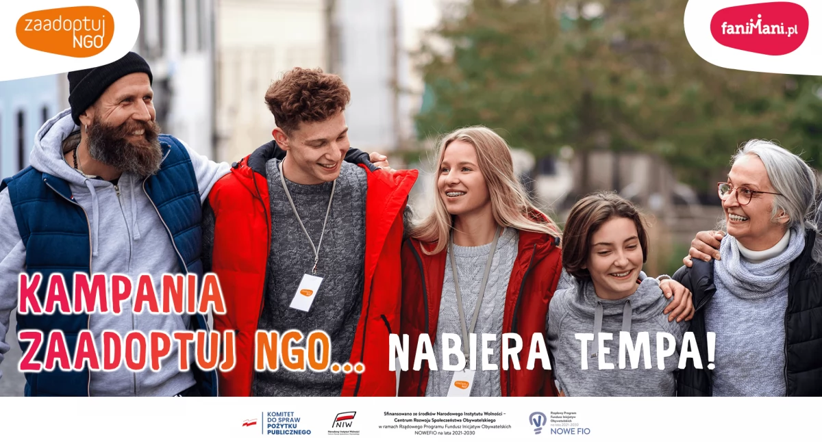 Kampania Zaadoptuj NGO nabiera tempa