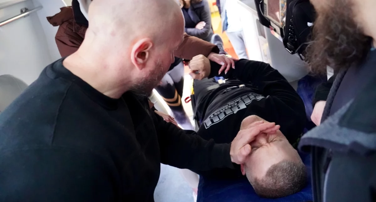 Przemoc wobec medyków rośnie. W Pile uczą się, jak przetrwać atak [ZDJĘCIA]