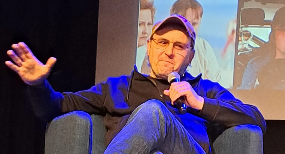 Adam Woronowicz w wieleńskiej Mediatece