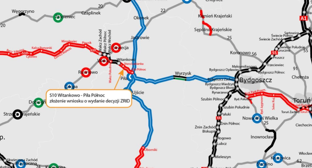 Jeszcze tylko wojewoda. S10 Piła - Wałcz coraz bliżej realizacji