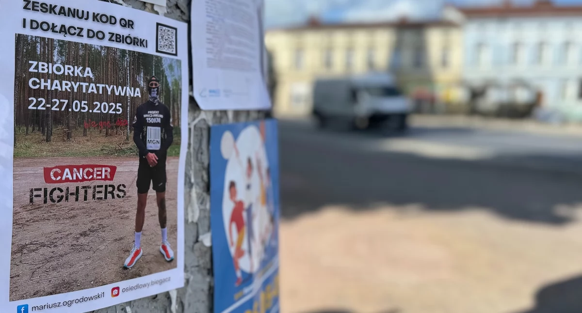 „150 km dla życia”. Biegacz z Wałcza biegnie dla chorych na raka