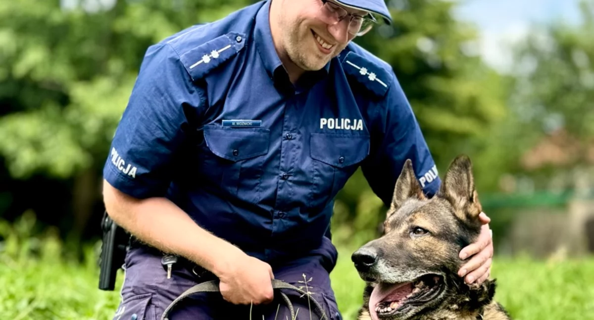 Policyjny pies Portos odszedł na emeryturę