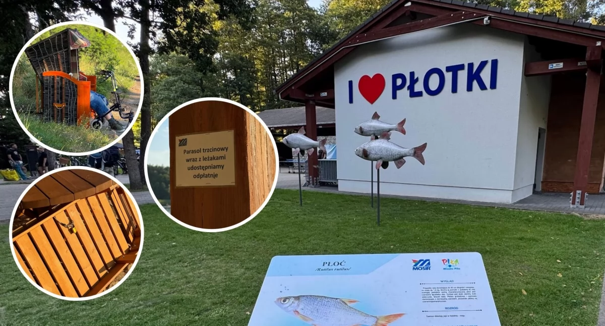 Płotki z nowymi atrakcjami: kosze plażowe, „selfie spot” i leżaki… do wynajęcia [ZDJĘCIA]