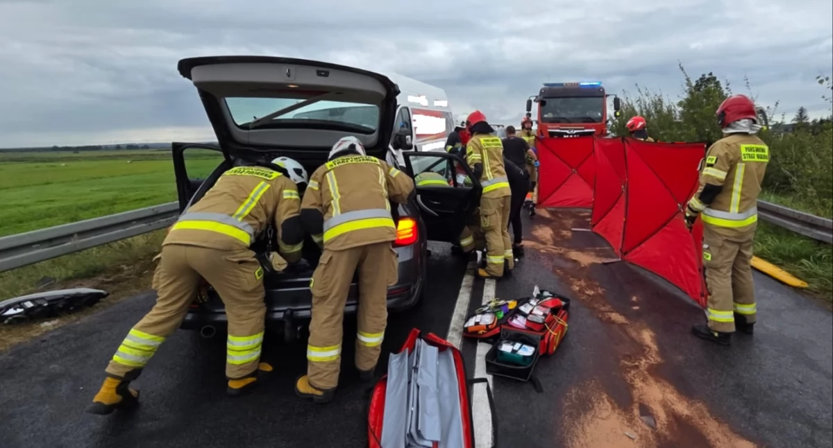 Śmierć w BMW. Tragiczny wypadek pod Piłą