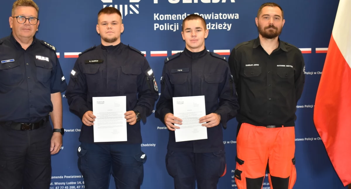 W ostatniej chwili uratowali życie 34-latka