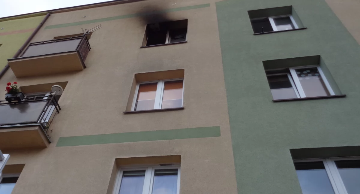 Tragiczny pożar na Wojska Polskiego. Nie żyje mężczyzna