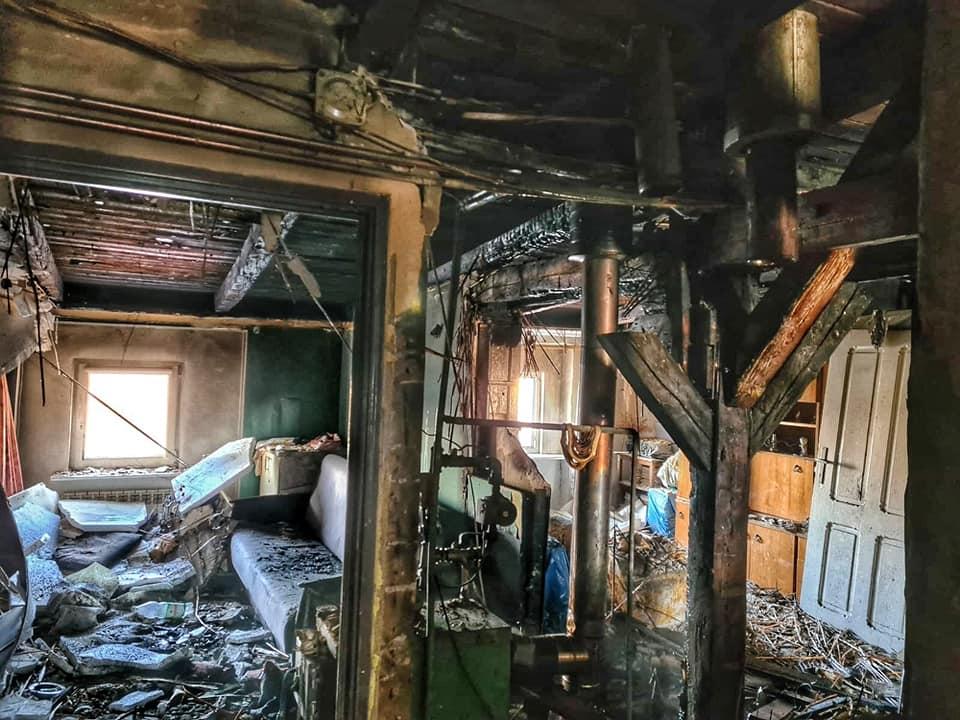 Pożary domów w Margoninie i Dźwiersznie Małym