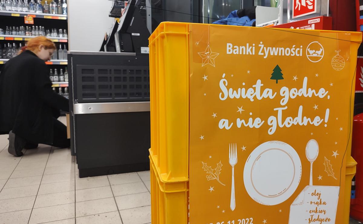 Na godne święta. Trwa Świąteczna Zbiórka Żywności