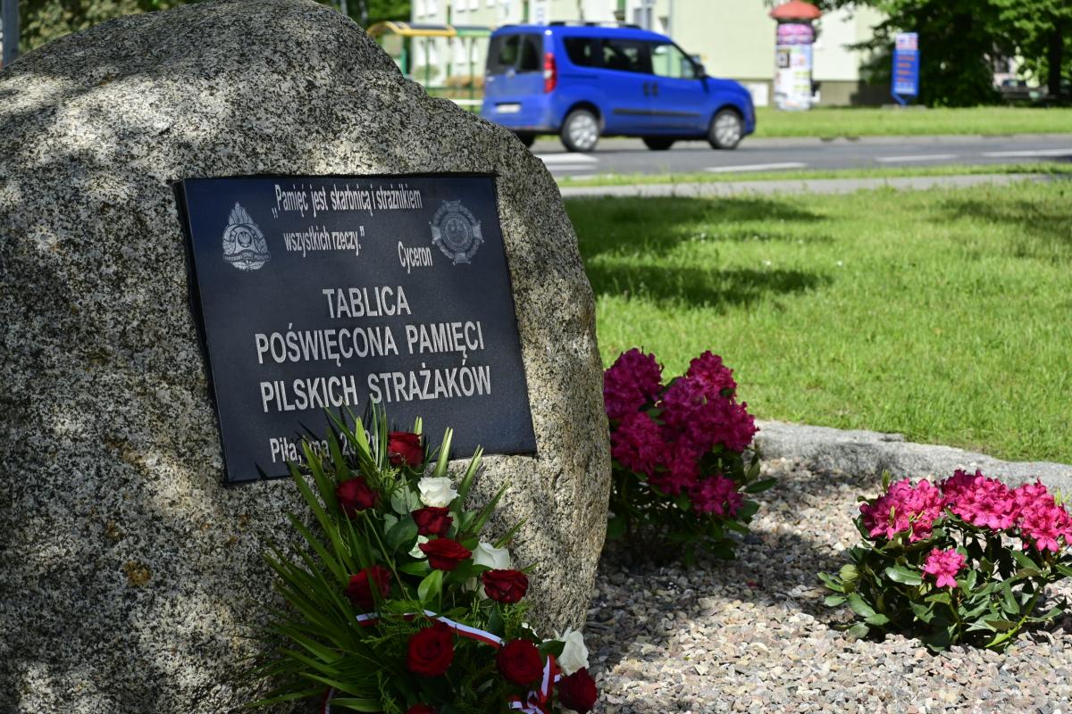 Obelisk strażaków już odsłonięty