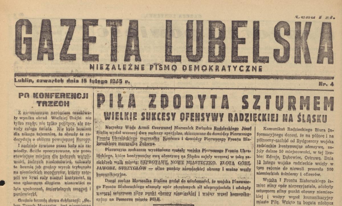 Zdobyta szturmem. 77 lat temu wyzwolono Piłę