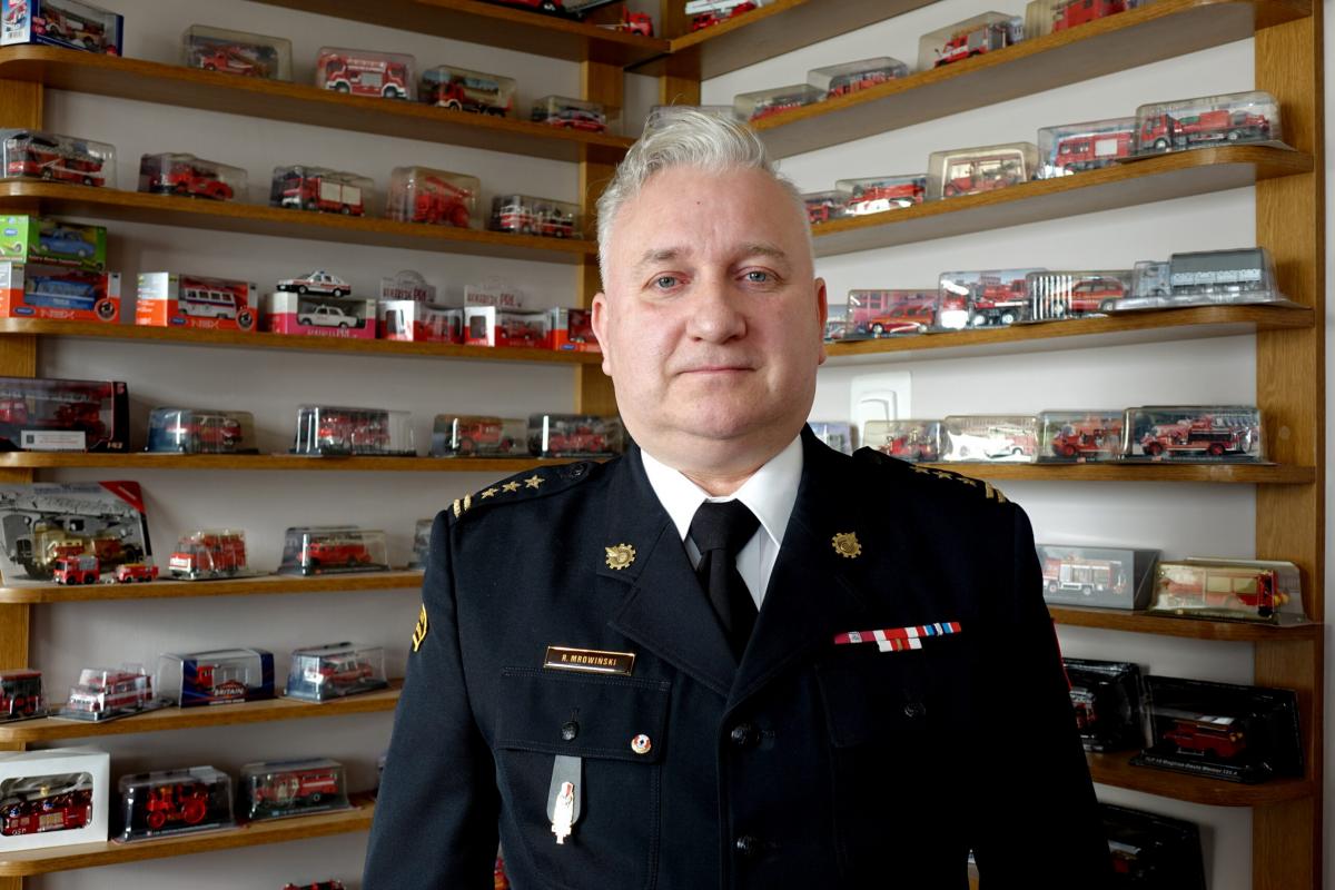 Rafał Mrowiński: czułem dumę z bycia strażakiem